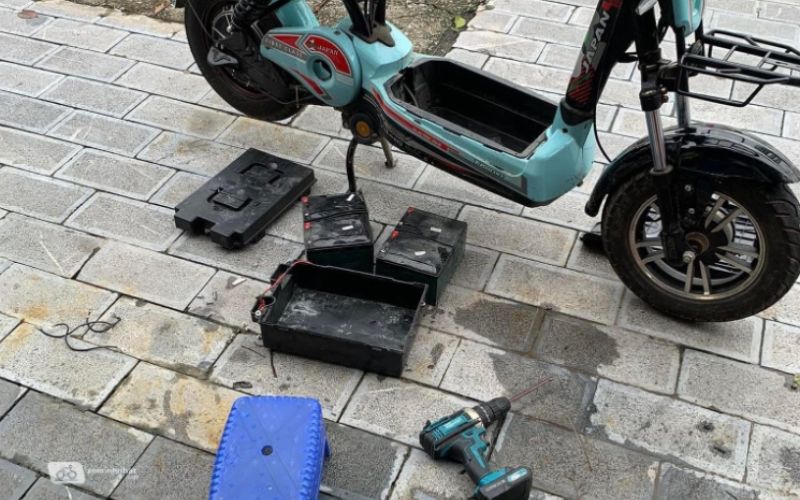 khắc phục tình trạng ắc quy xe đạp điện bị hư